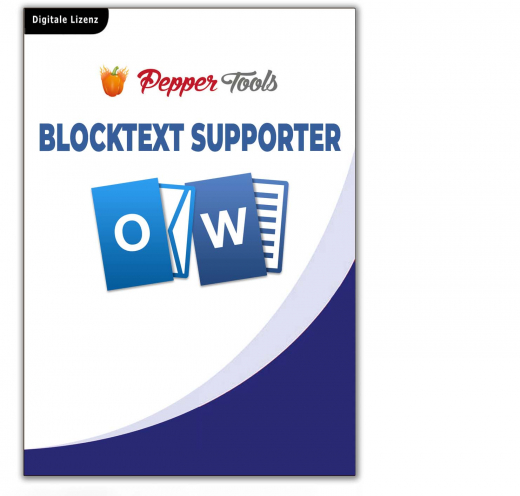 Blocktext Supporter - predefined text snippets for Outlook & Word